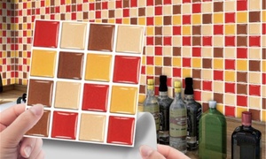 Up to 80 Kitchen PVC Tile Stickers