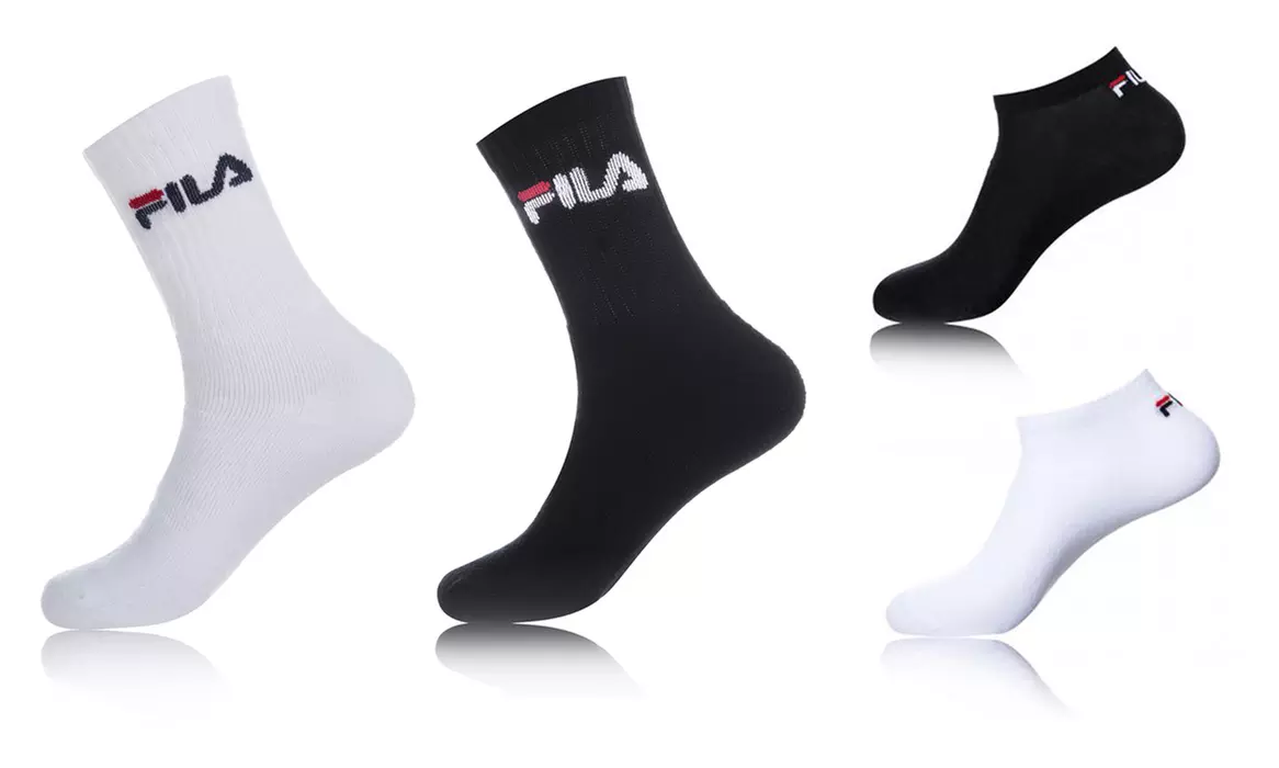 Pack de 6 à 24 Chaussettes de la marque Fila pour Homme, plusieurs modèles - Primary Image