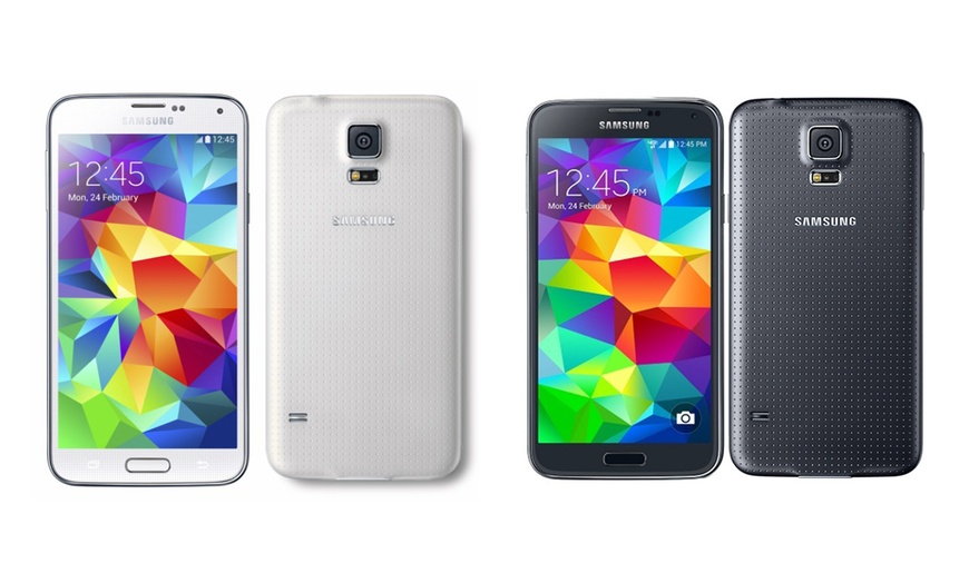 Image 1: Refurbished Samsung Galaxy S5