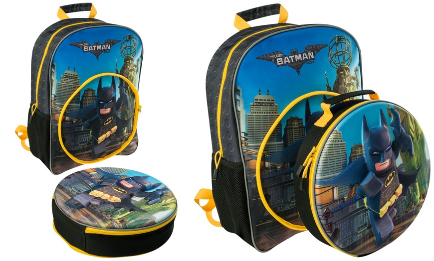 Image 5: Backpack with Detachable Lunch Bag