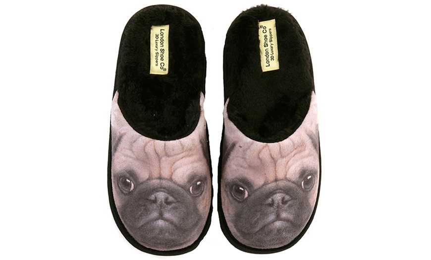 Image 3: Women's Animal-Print Slippers