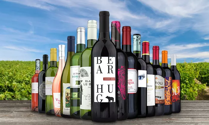 $55 for 15 Bottles of Premium Wine from Wine Insiders ($265.84 Value)     - Primary Image