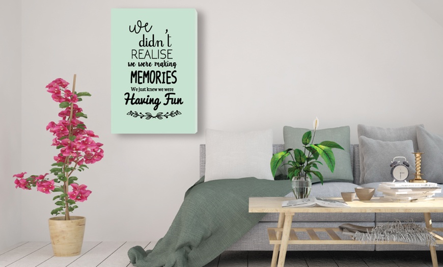 Image 5: Family Quote Canvas - 8 Designs