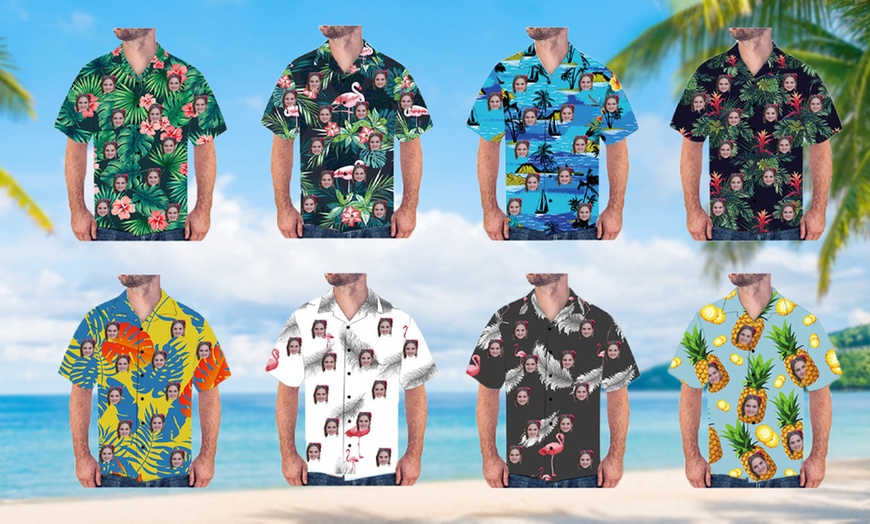 Image 2: Hawaiian-Set nach Wahl mit personalisiertem Foto-Symbol-Aufdruck