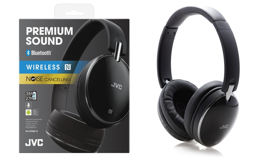 Image 1: JVC Bluetooth Headphones