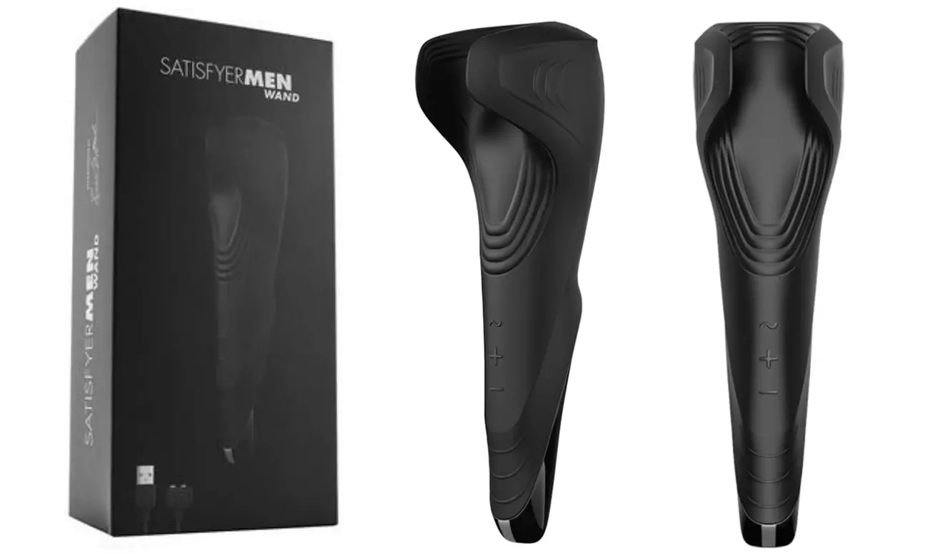 Satisfyer Men Wand Vibrating Stroker  - Primary Image