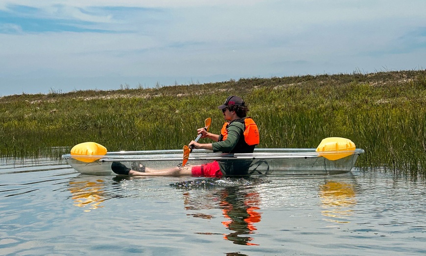 Image 1: Crystal Clear Kayak 2 Hour Guided Tour