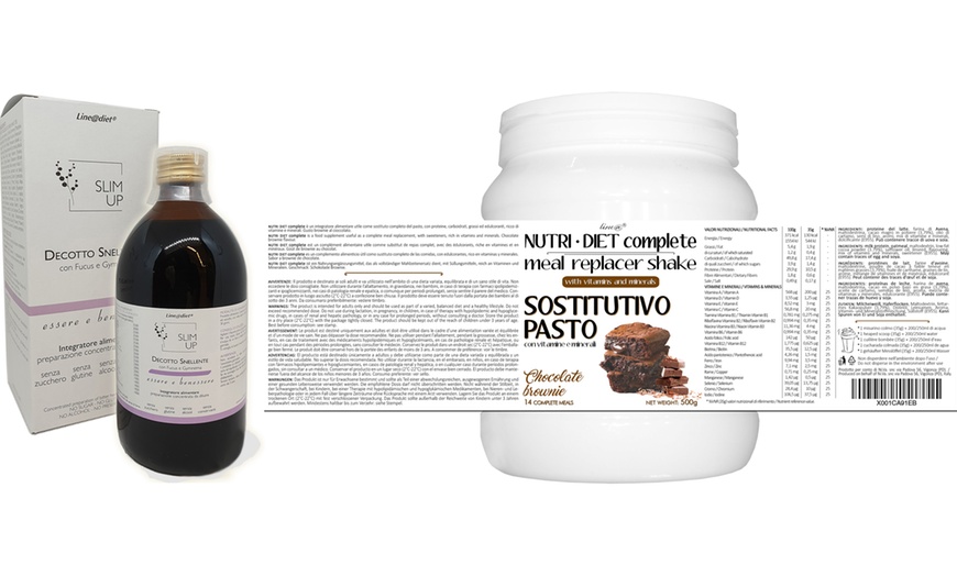 Image 2: Kit Perdipeso Slim-Up + Pasto Sostitutivo Nutri-Diet Line@Diet