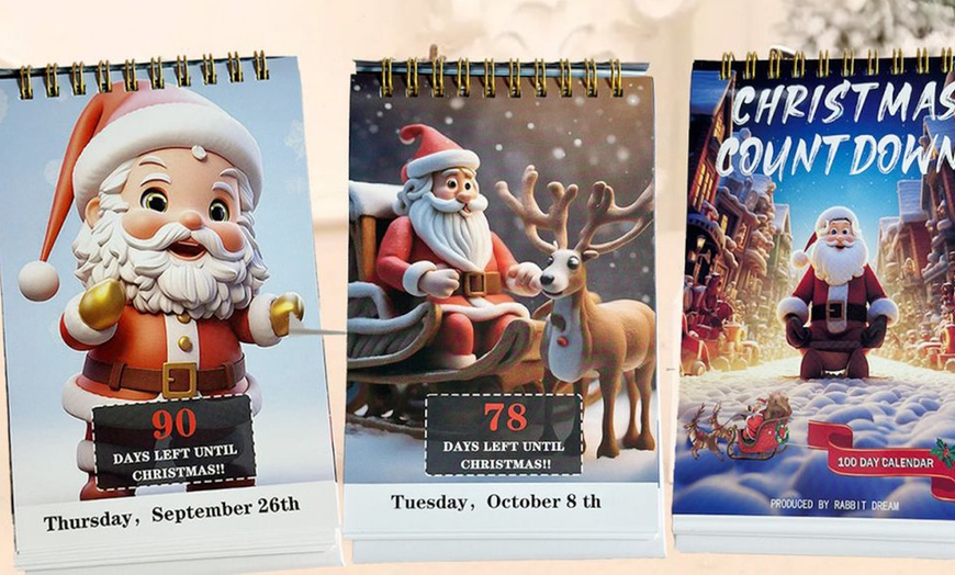 Image 1: 100 Days Christmas Countdown Calendar