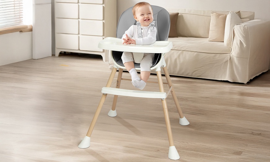 Image 10: Dekko Baby High Chair Adjustable Toddler Feeding Table 