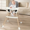 Image 10: Dekko Baby High Chair Adjustable Toddler Feeding Table 