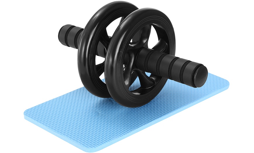 Image 5: Roller Fitness Exercise Wheel