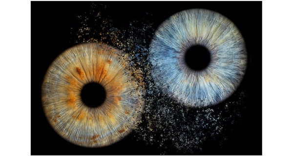 Magiczne zdjęcia tęczówek na akrylu i papierze fotograficznym