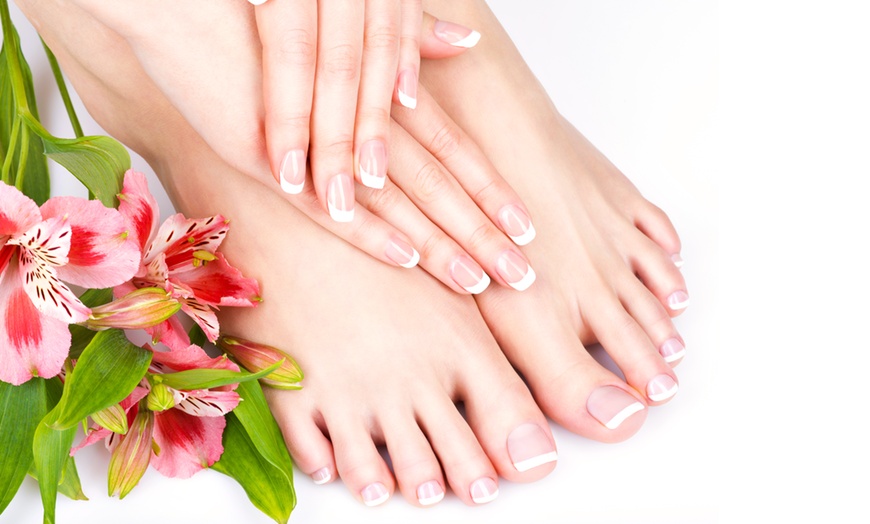 Image 1: Classic, Gel Mani-Pedi, or Gel Mani with Classic Pedi at Ombre Salon