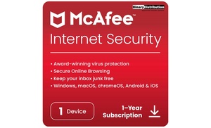 McAfee Internet Security 2024 for One Device