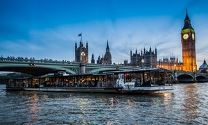 London: 1-2 Night Stay with Rail Ticket and London Dinner Cruise