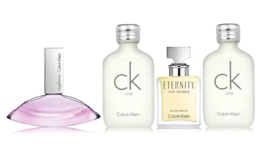 Image 1: Calvin Klein Women's Miniature Perfume Gift Set