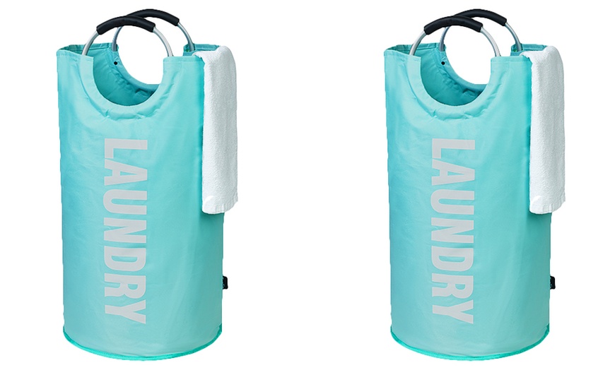 Image 11: One or Two Collapsible Laundry Bags