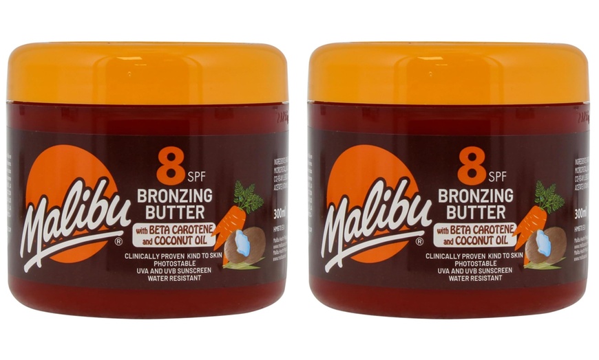 Image 3: Two or Three Malibu SPF8 Bronzing Butter with Carotene & Coconut 300ml