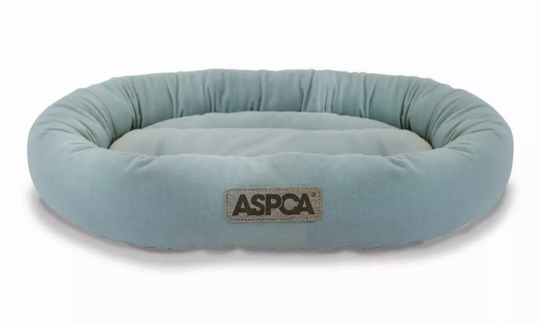 ASPCA Round Velvet Bolster Dog Bed - Second Medium