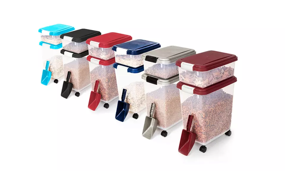 Pet-Food Bins and Scoops (3-piece) - Primary Image