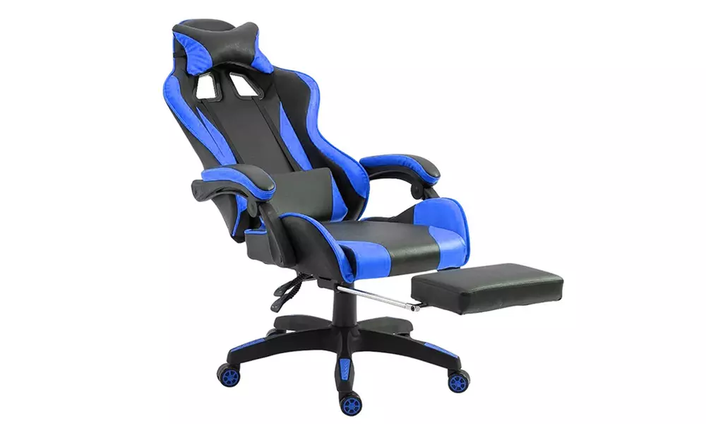 Sedia ufficio Gaming Azrace con poggiapiedi