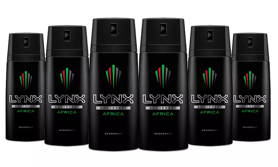 Lot de 6 déodorants LYNX pour homme - Primary Image
