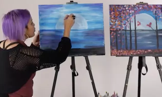 Admission to Live Online Painting & Vino Class from Painting & Vino (Up to 30% Off) - Primary Image