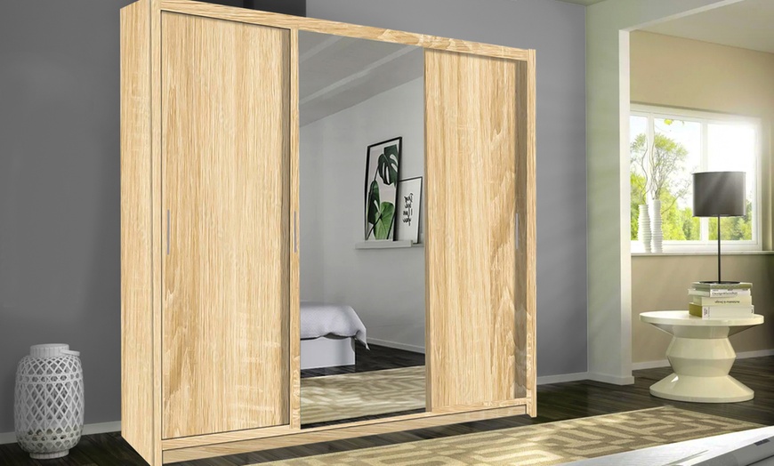 Image 5: Sliding Wardrobes 4 U Sliding Wardrobe 3 Door Bedroom Cabinet 