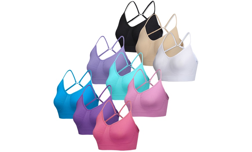 Image 1: Set di 3 reggiseni senza cuciture