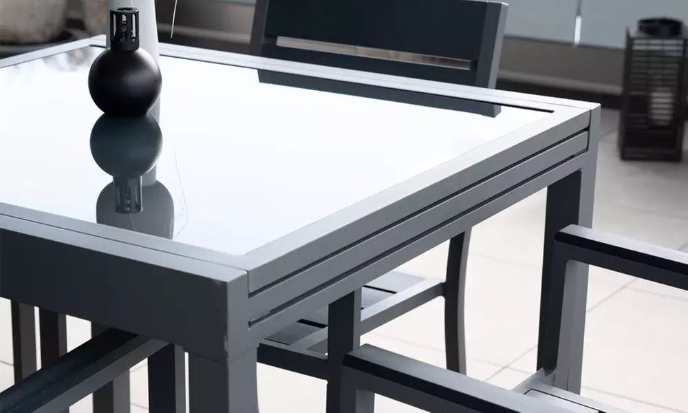 Salon de jardin "Verano" avec table extensible de Home Deluxe