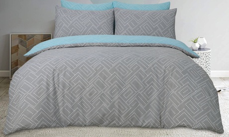 Set copripiumino reversibili Pieridae, disponibile in 4 misure e 3 colori