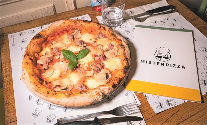 Image 20: ⏰Menu Experience Pizza con birra e dolce da Mister Pizza