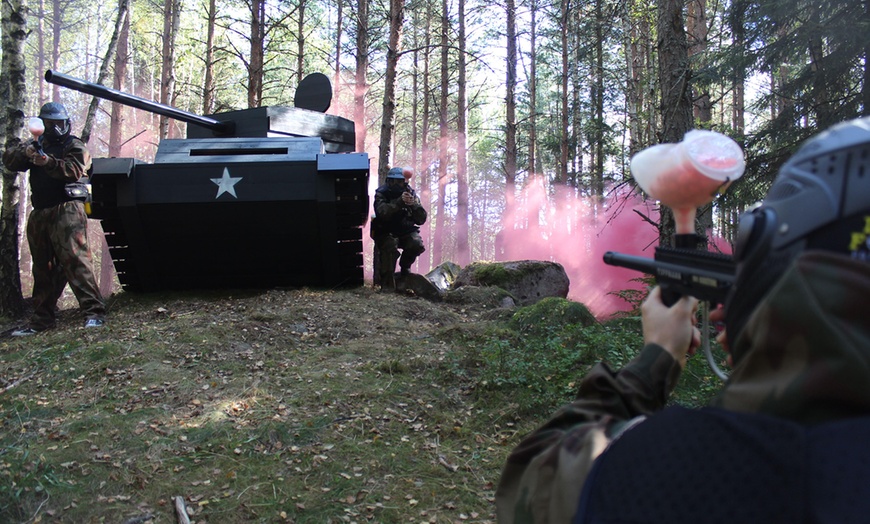 Image 2: Paintball Experience with Light Lunch