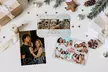 25 or 40 Personalised Flat or Folded Christmas Cards (5" x 7") at Printerpix (Up to 55% Off) - Second Medium