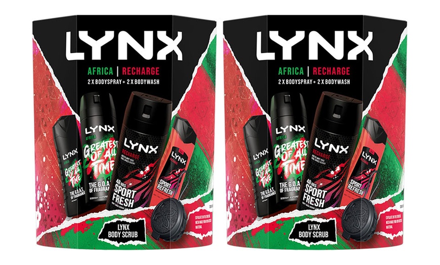 Image 2: Up to Four Lynx 4-Piece Gift Sets for Him