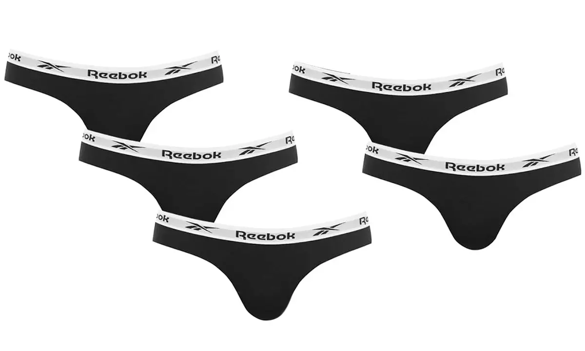 5er-Pack oder 10er-Pack Reebok Damen-Slips in der Größe nach Wahl - Primary Image