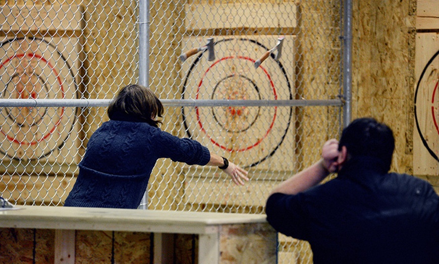 Image 3: Axe Throwing