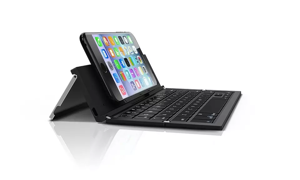 ZAGG Pocket Foldable Wireless Keyboard and Stand for Apple Devices - Primary Image