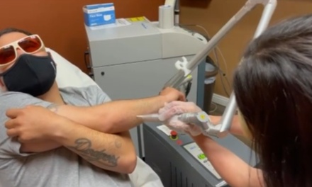 One Laser Tattoo Removal Session on area up to 3'' square - Rejuvenating Skin Care Medical Aesthetics
