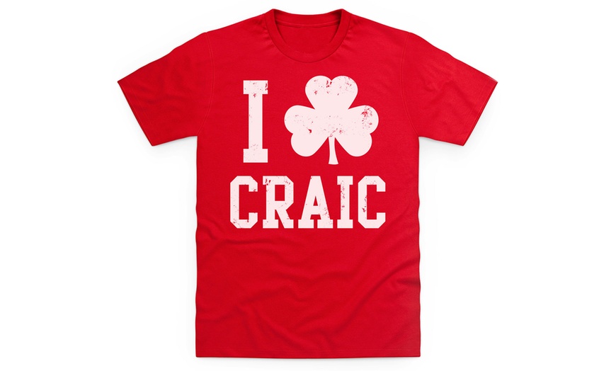 Image 7: Men's I Love Craic T-Shirt 