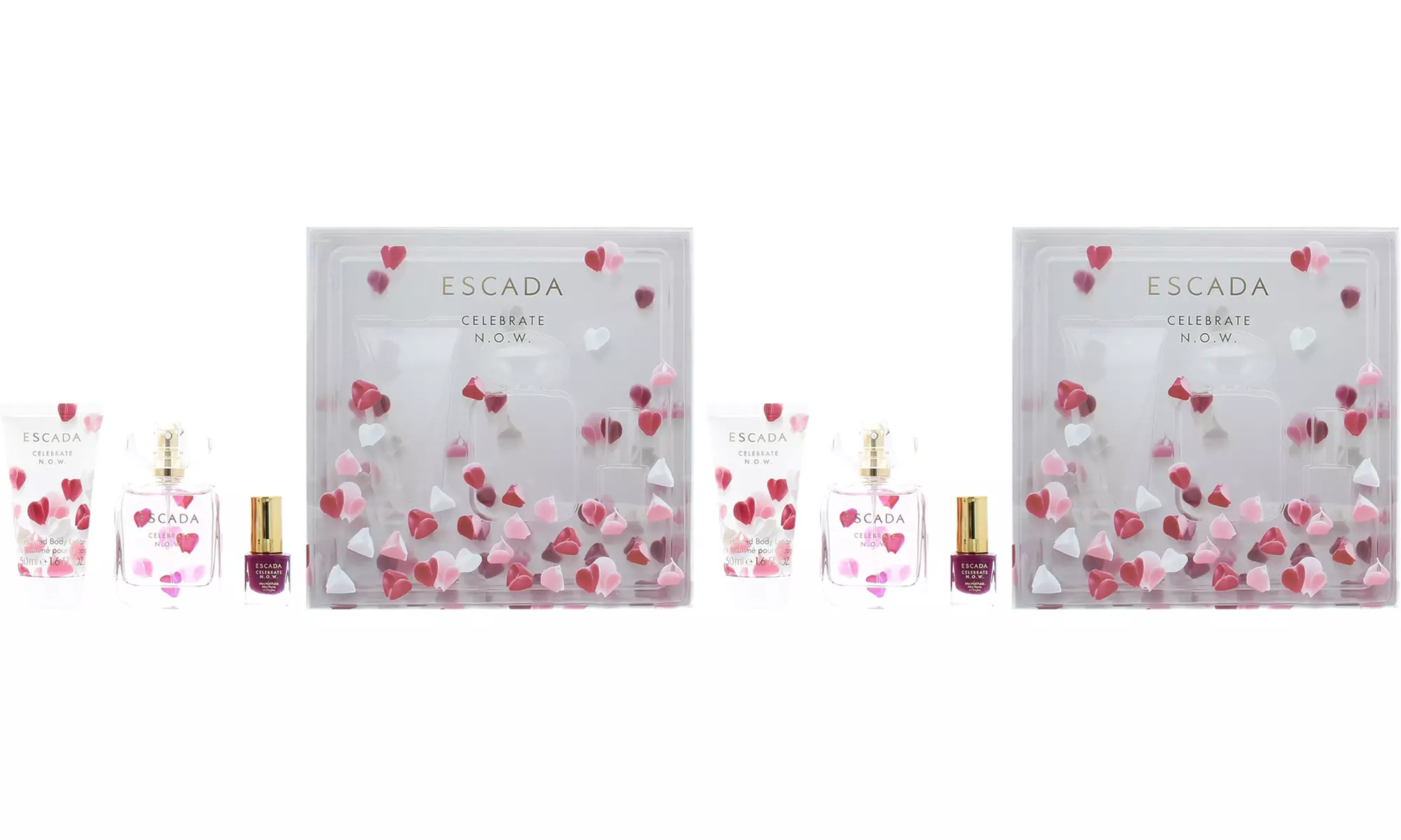 One or Two Packs of Escada Celebrate N.O.W. Gift Set