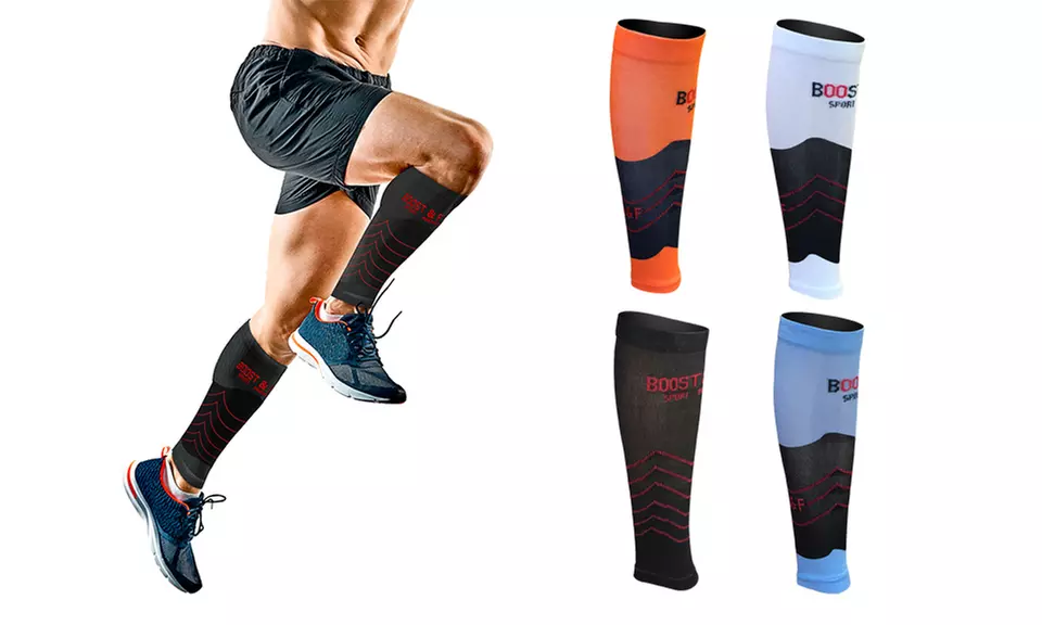 1 ou 2 paires de manchons de compression sport Booster Legs pour homme - Primary Image