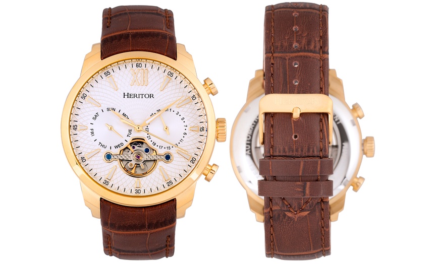 Image 8: Montre automatique Heritor pour homme