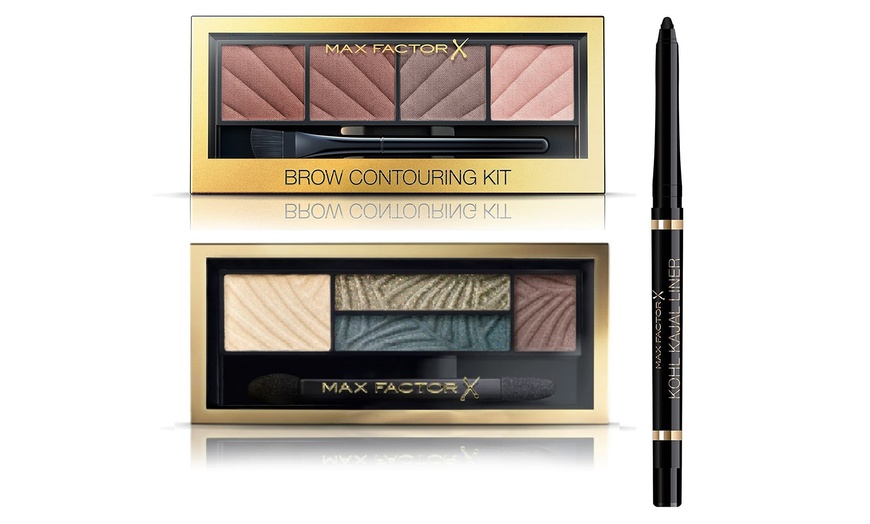 Image 3: Max Factor Eyeshadow Palette, Eyebrow and Eyeliner Set
