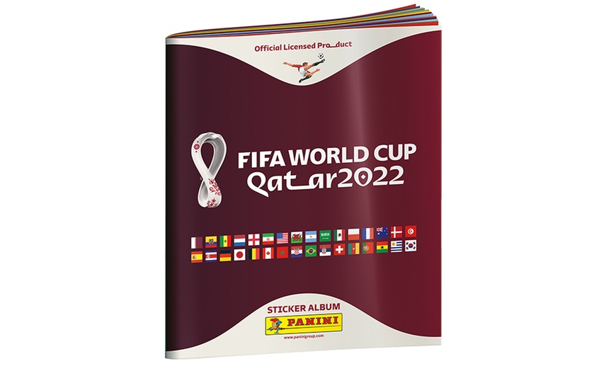 Image 6: 100-Pack of Panini World Cup 2022 Stickers with Optional Starter Pack
