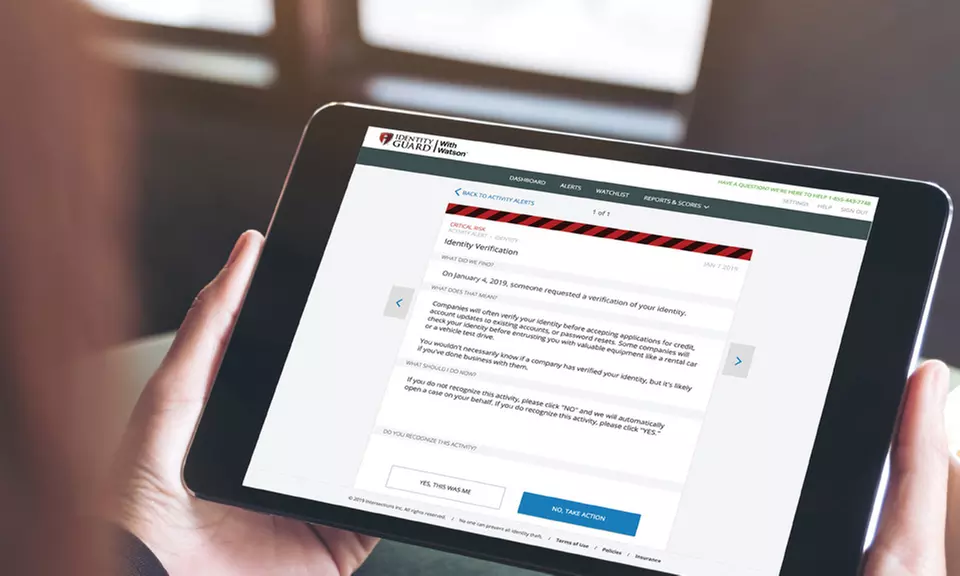 Two Months of Identity Theft Protection Membership to Identity Guard (Up to 63% Off) Individual and Family Plans - Second Medium