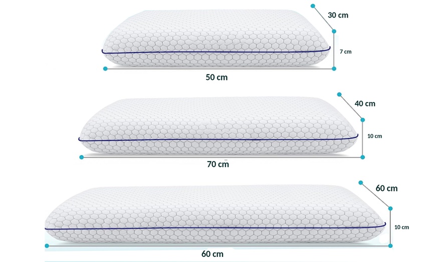 Image 6: Oreiller Douceur à mémoire de forme pour un confort optimal, Sampur