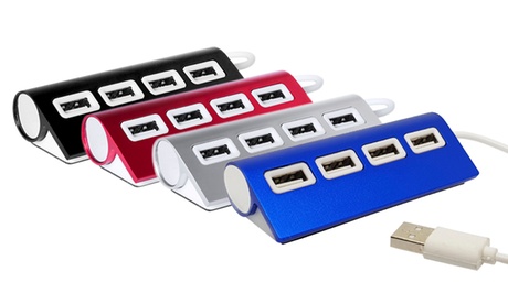 1 o 2 Hub a 4 porte Pritech disponibili in 4 colori