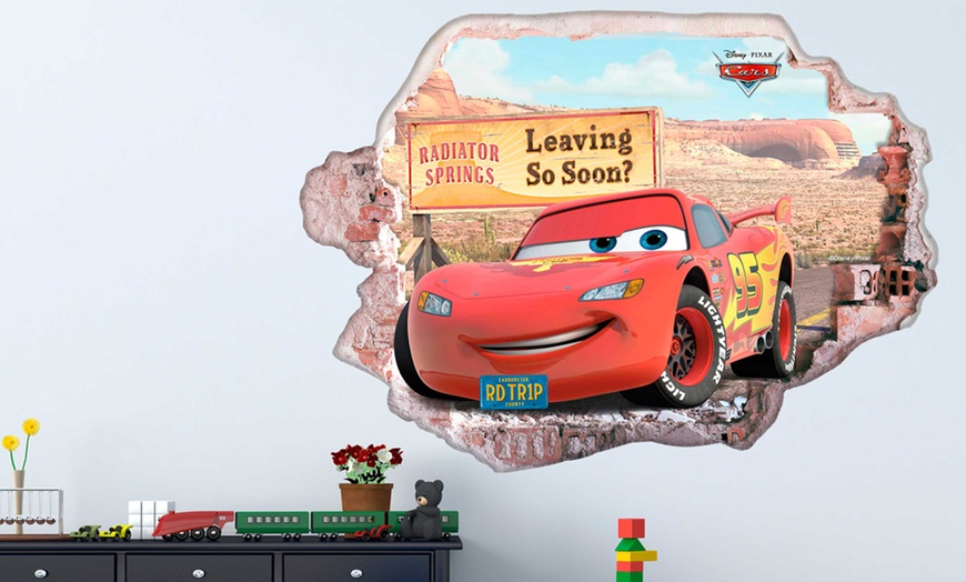 Image 7: Disney Cars Vinyl Wall Decal 